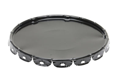 Standard Lid 5 Gallon Steel Pail - Black